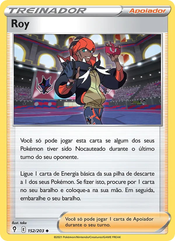 Roy Céus em Evolução 152/203
