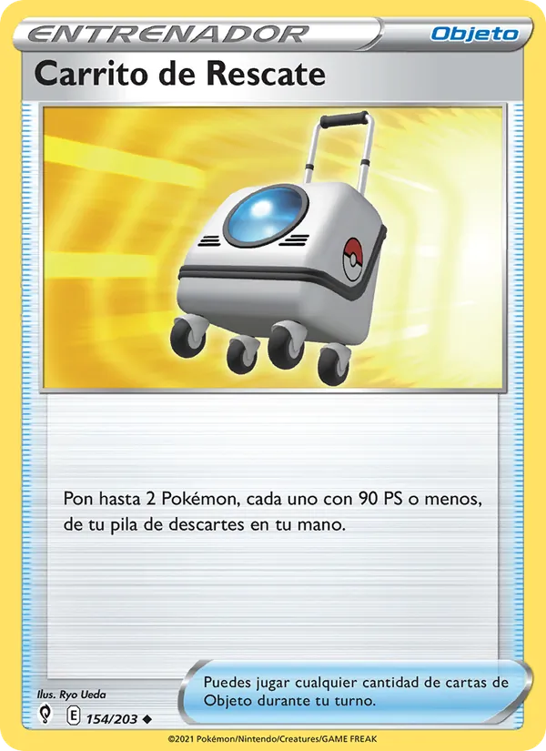 Carrito de Rescate Cielos Evolutivos 154/203
