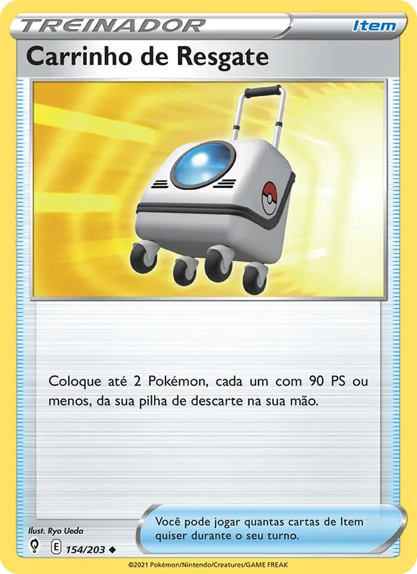 Carrinho de Resgate Céus em Evolução 154/203