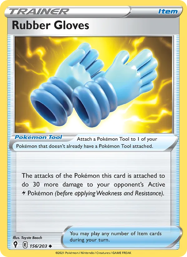 Rubber Gloves Evolving Skies 156/203