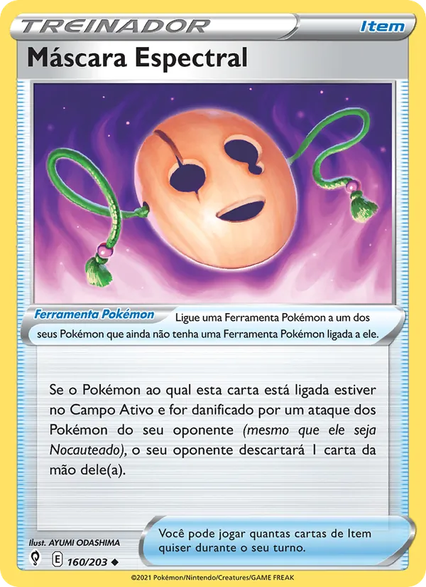 Máscara Espectral Céus em Evolução 160/203
