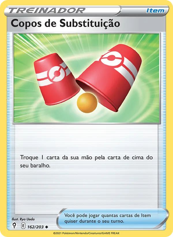 Copos de Substituição Céus em Evolução 162/203