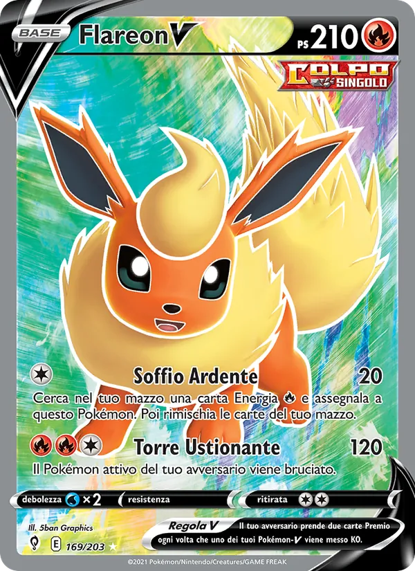 Flareon V Evoluzioni Eteree 169/203