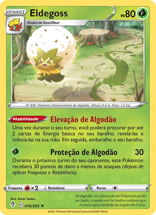 Eldegoss Céus em Evolução 16/203