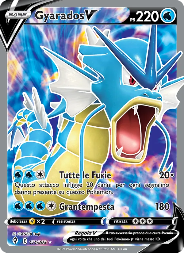 Gyarados V Evoluzioni Eteree 171/203
