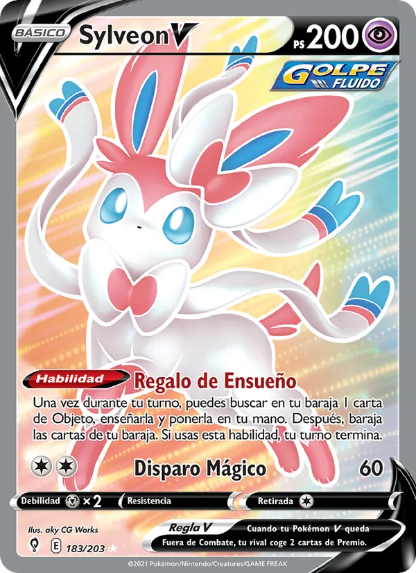 Sylveon V Cielos Evolutivos 183/203