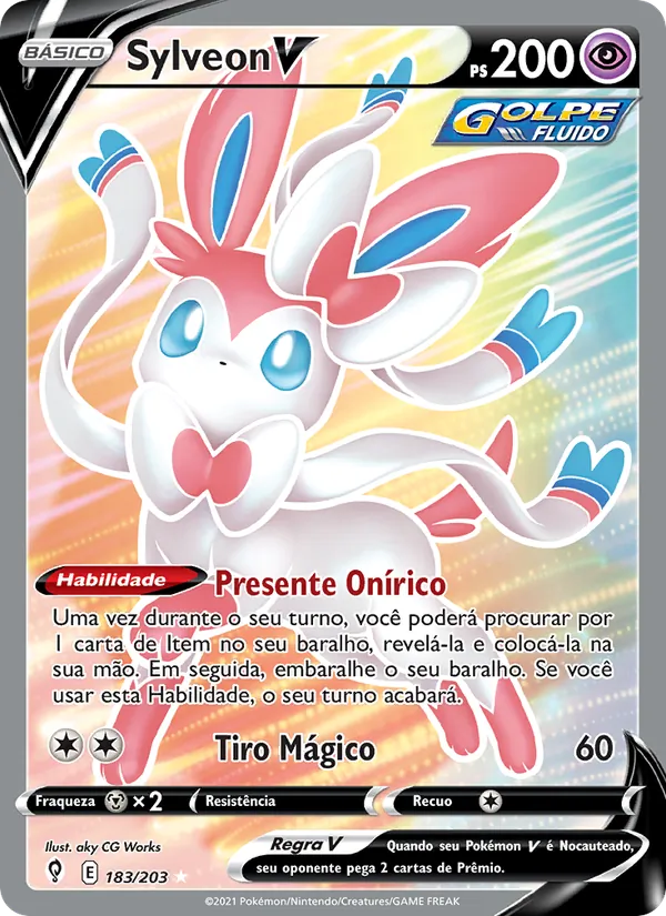 Sylveon V Céus em Evolução 183/203