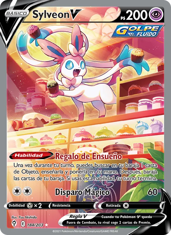 Sylveon V Cielos Evolutivos 184/203