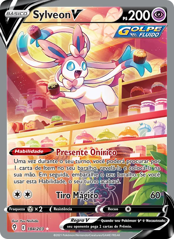 Sylveon V Céus em Evolução 184/203