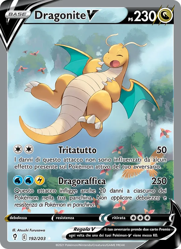 Dragonite V Evoluzioni Eteree 192/203