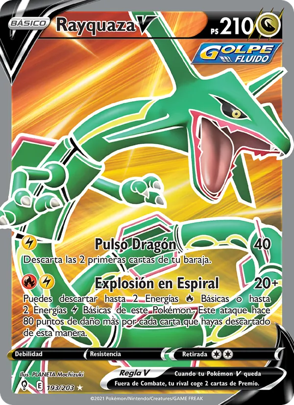 Rayquaza V Cielos Evolutivos 193/203
