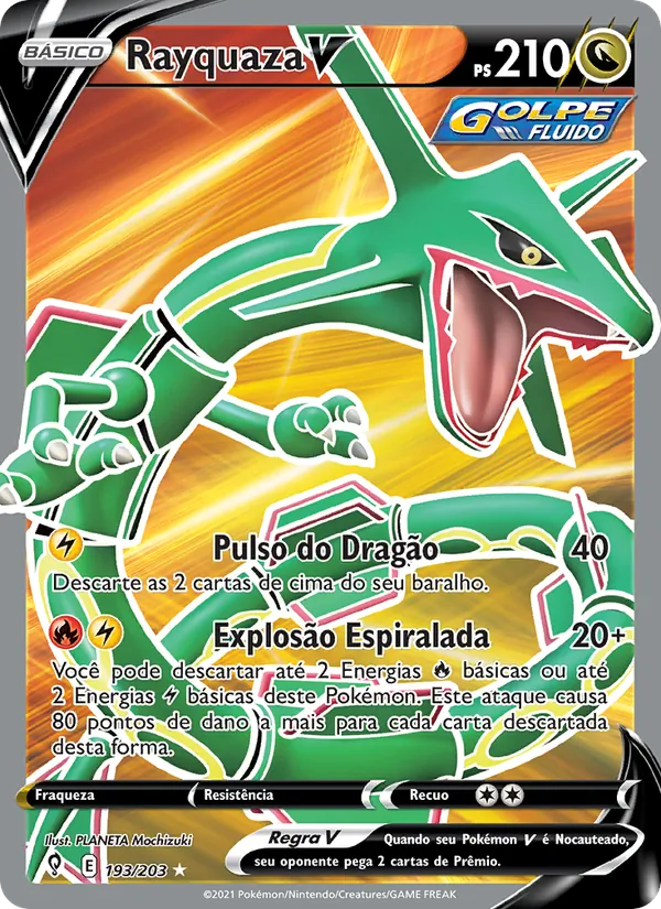 Rayquaza V Céus em Evolução 193/203
