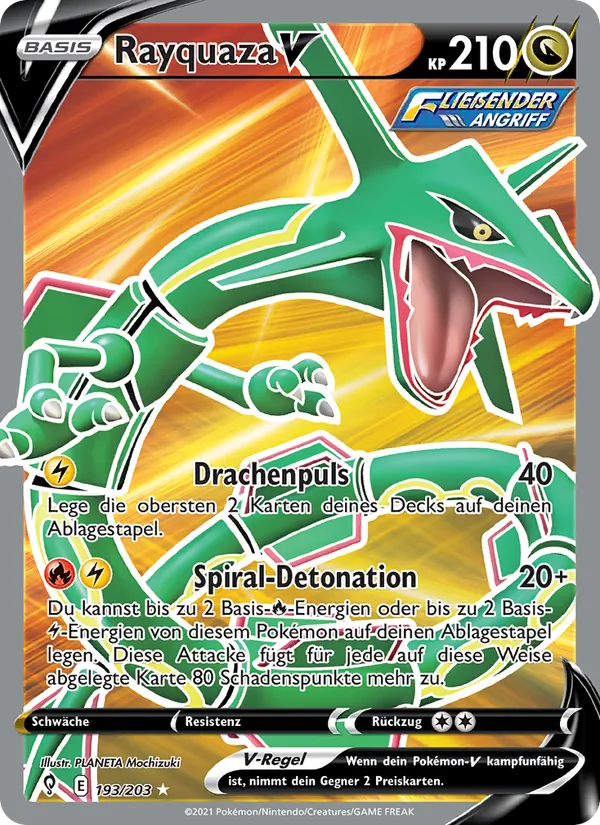 Rayquaza V Drachenwandel 193/203