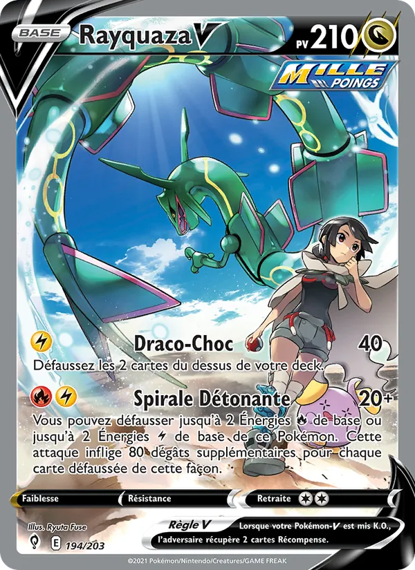 Rayquaza V Évolution Céleste 194/203