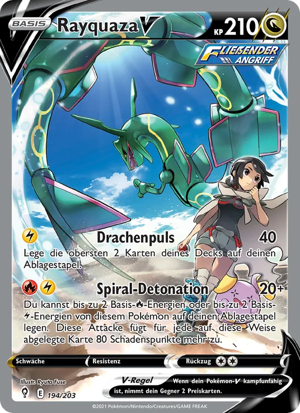 Rayquaza V Drachenwandel 194/203