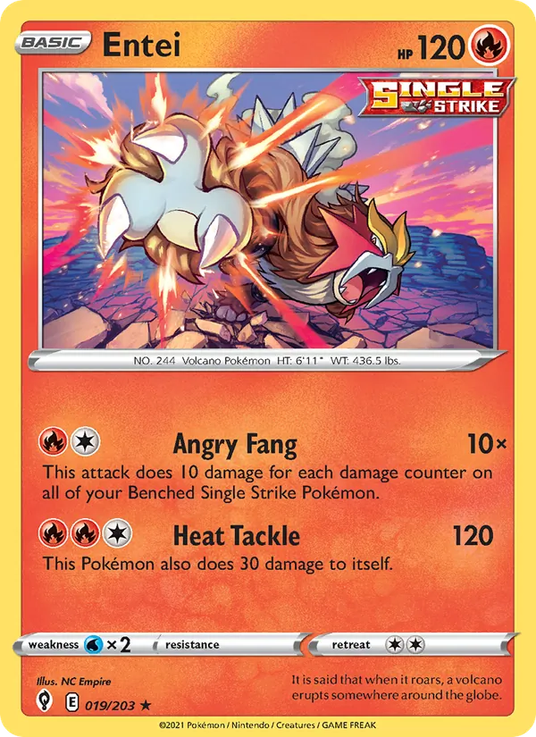 Entei Evolving Skies 19/203