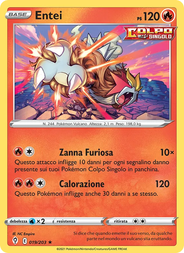 Entei Evoluzioni Eteree 19/203