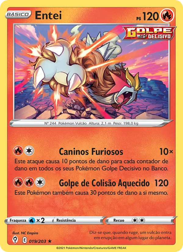 Entei Céus em Evolução 19/203