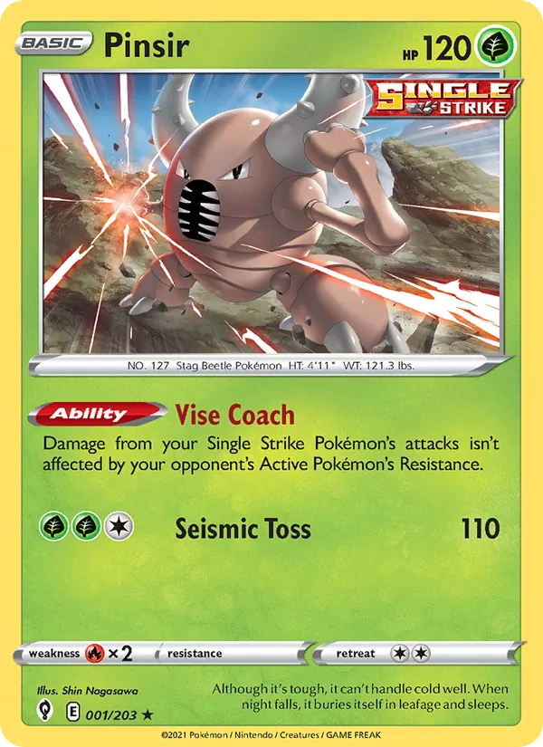 Pinsir Evolving Skies 1/203
