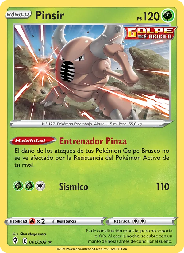 Pinsir Cielos Evolutivos 1/203