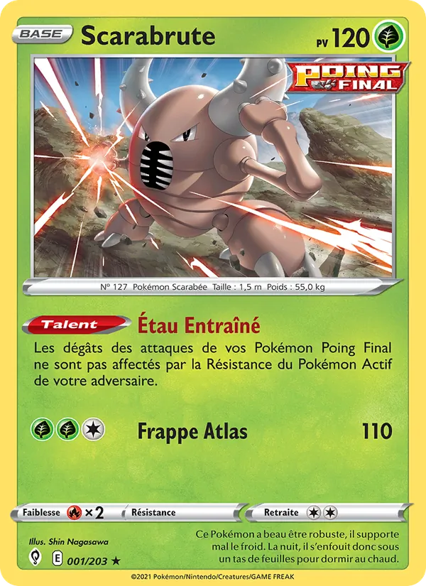 Scarabrute Évolution Céleste 1/203
