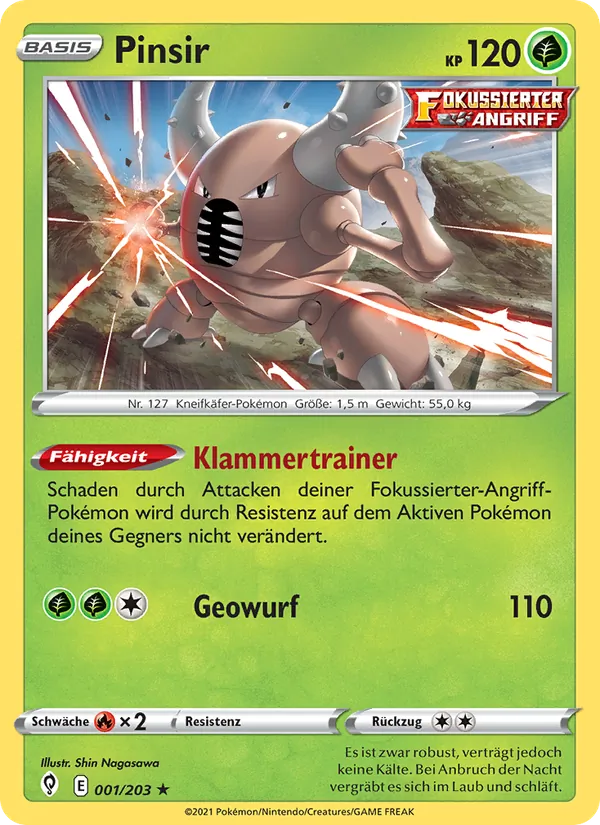 Pinsir Drachenwandel 1/203