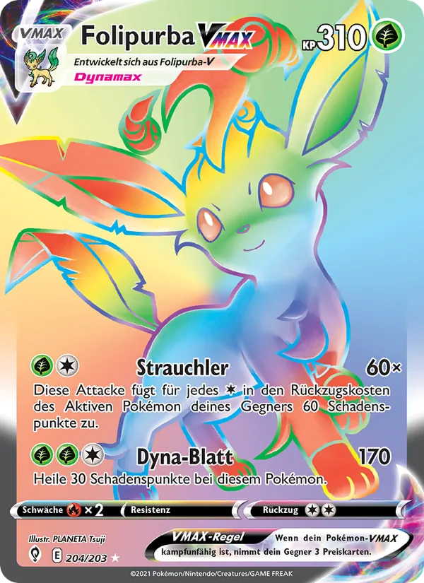 Folipurba VMAX Drachenwandel 204/203