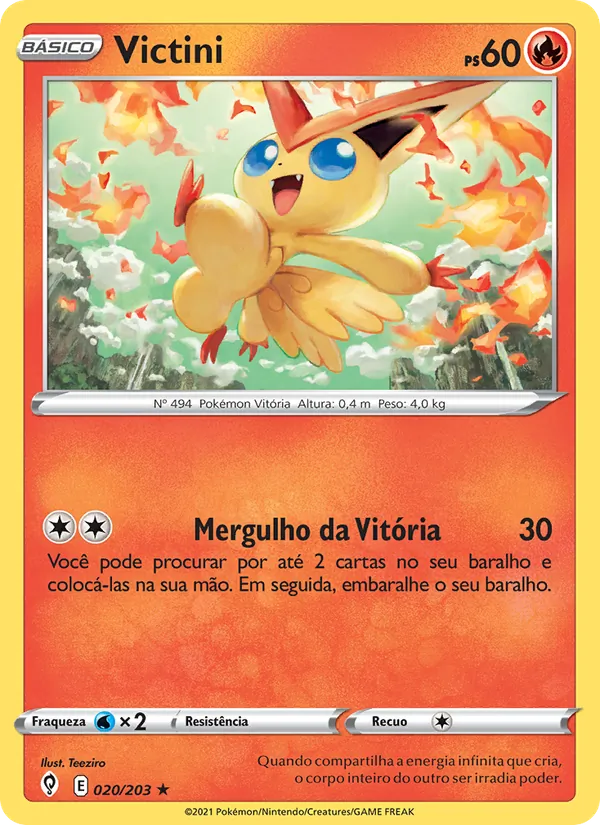 Victini Céus em Evolução 20/203