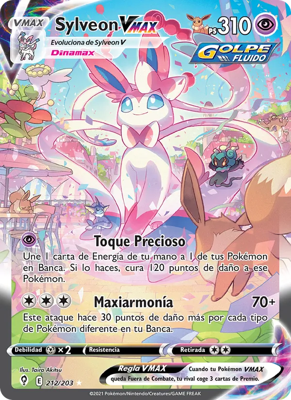 Sylveon VMAX Cielos Evolutivos 212/203