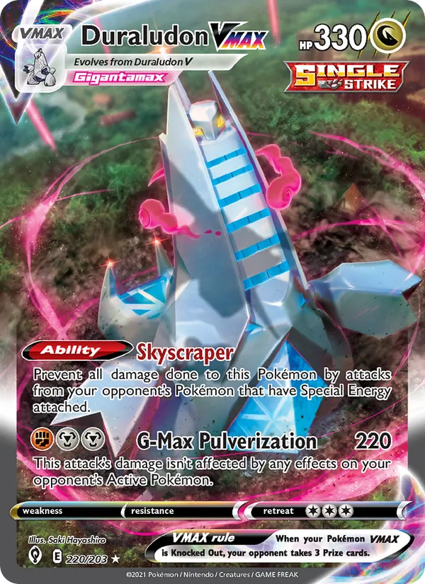 Duraludon VMAX Evolving Skies 220/203
