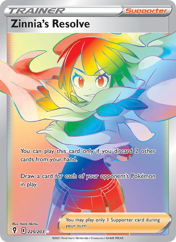 Zinnia's Resolve Evolving Skies 225/203