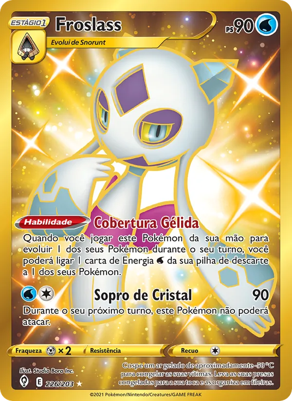 Froslass Céus em Evolução 226/203