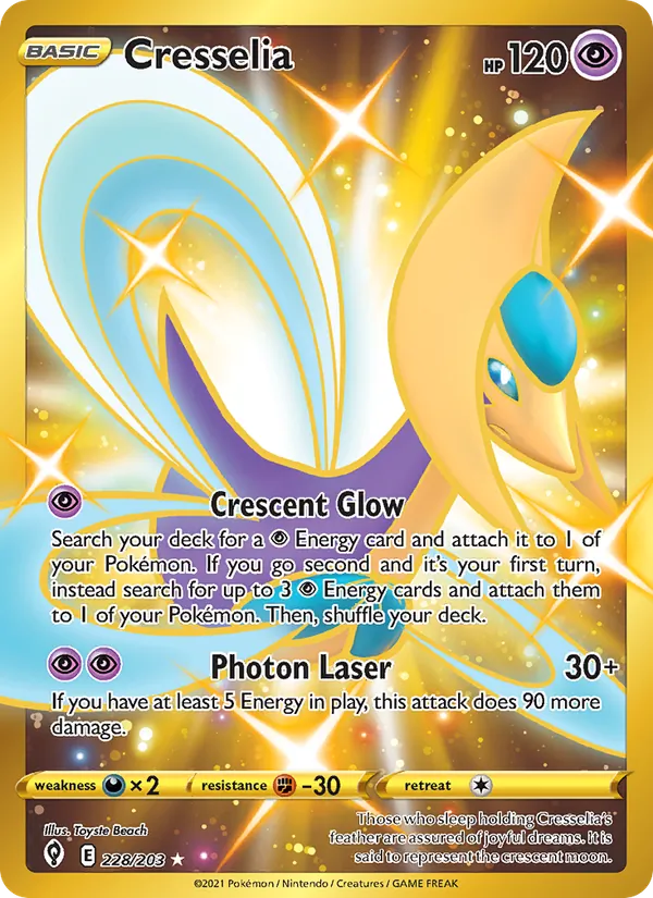 Cresselia Evolving Skies 228/203