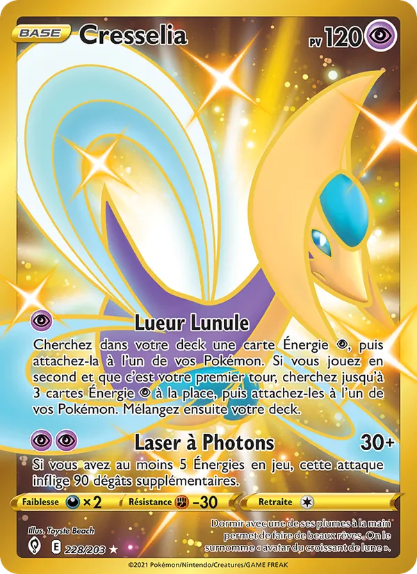 Cresselia Évolution Céleste 228/203