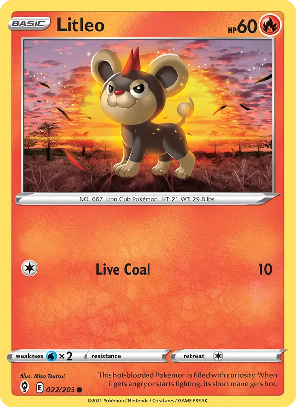 Litleo Evolving Skies 22/203