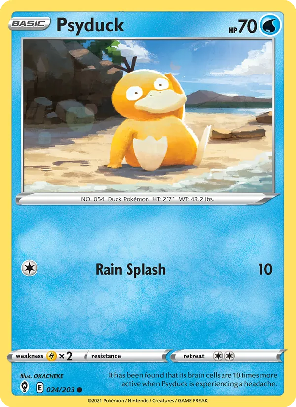 Psyduck Céus em Evolução 24/203