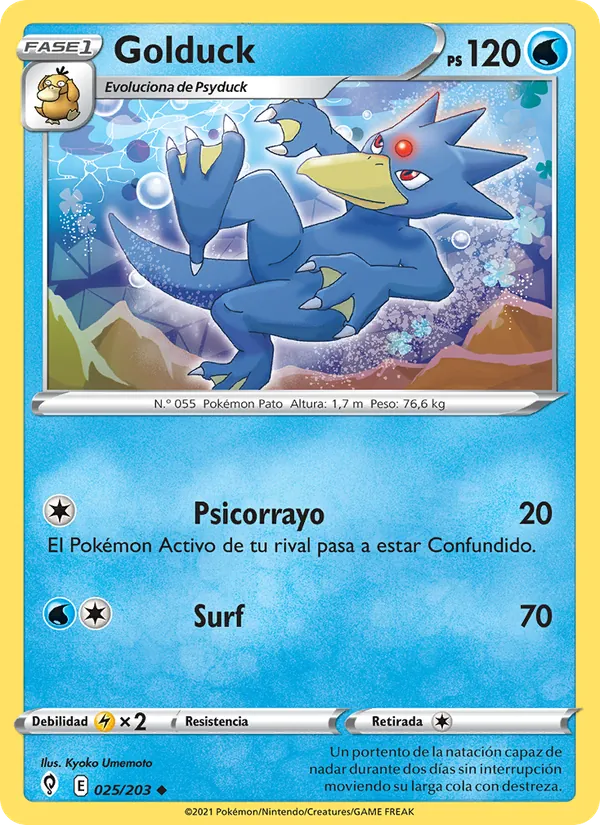 Golduck Cielos Evolutivos 25/203
