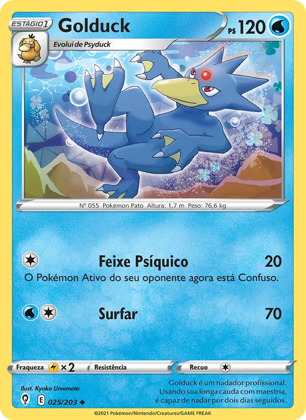 Golduck Céus em Evolução 25/203
