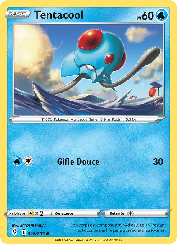 Tentacool Évolution Céleste 26/203