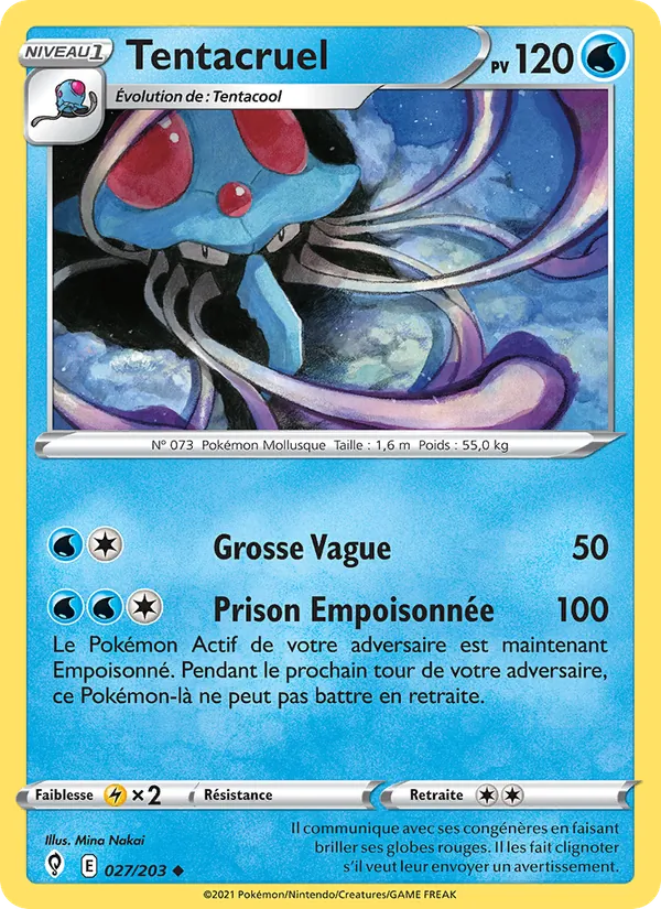Tentacruel Évolution Céleste 27/203