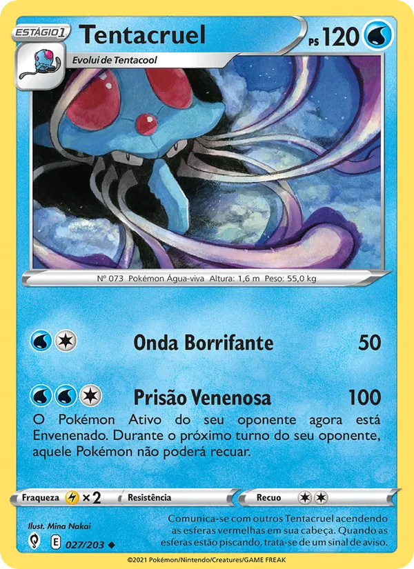 Tentacruel Céus em Evolução 27/203