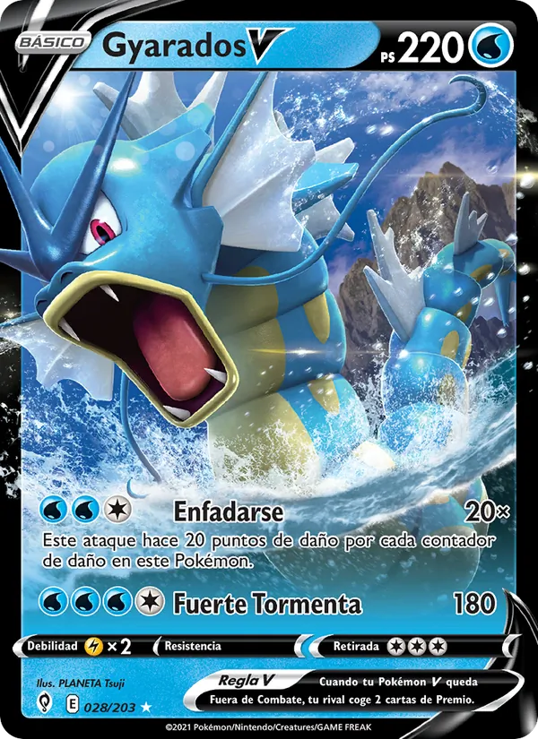 Gyarados V Cielos Evolutivos 28/203