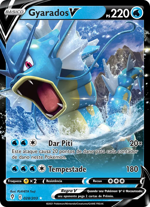 Gyarados V Céus em Evolução 28/203