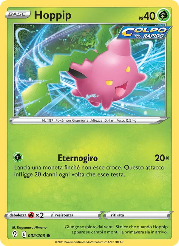 Hoppip Evoluzioni Eteree 2/203