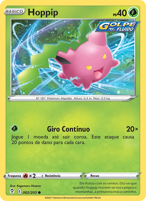 Hoppip Céus em Evolução 2/203