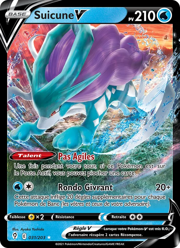 Suicune V Évolution Céleste 31/203
