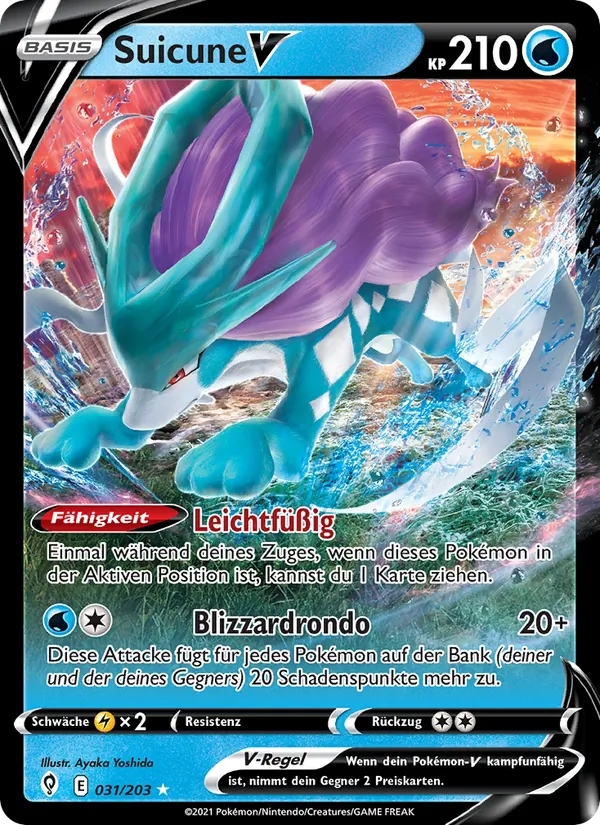 Suicune V Drachenwandel 31/203