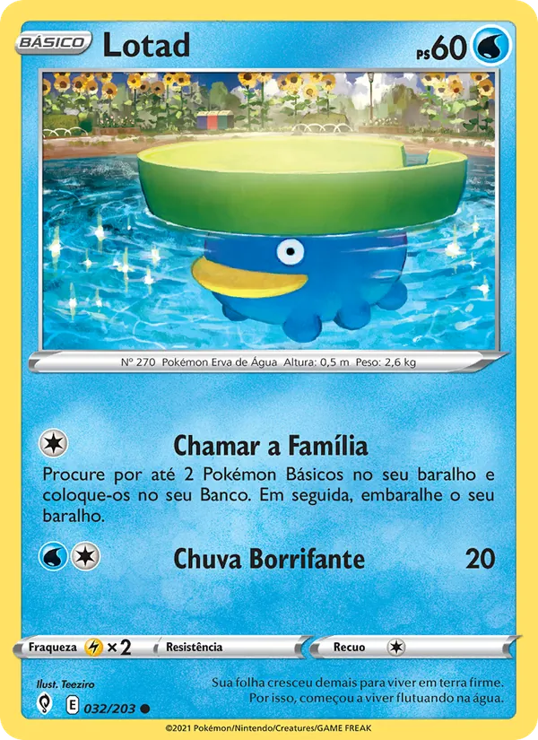 Lotad Céus em Evolução 32/203