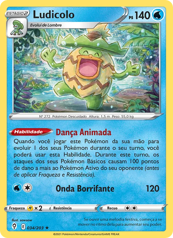 Ludicolo Céus em Evolução 34/203