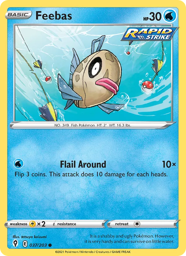 Feebas Evolving Skies 37/203
